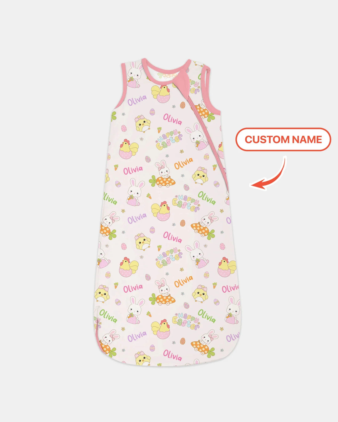 Custom name Happy Easter Sleep Bag