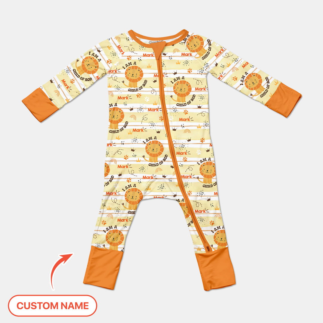 I Am A Child Of God Custom Name Boy Convertible Zippy