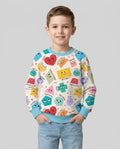 Sweatshirt mit Rundhalsausschnitt aus Bambusfaser
