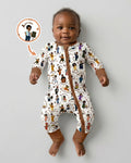 Black Legacy ABCs Family Matching Bamboo Convertible Zippy