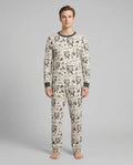 plantilla Conjunto de Pijama de Bambú para Hombre