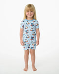 Chill the Fourth Out Bamboo Two Piece Short Sleeve Shorts Pajama Set