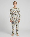 plantilla Conjunto de Pijama de Bambú para Hombre