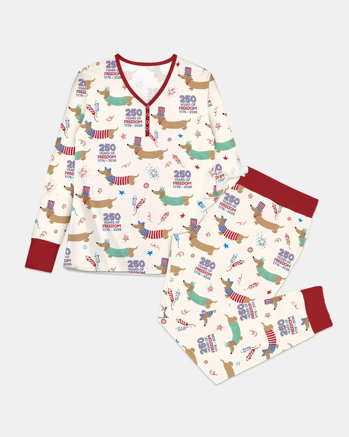 250 Years Of Freedom Women Pajama Set