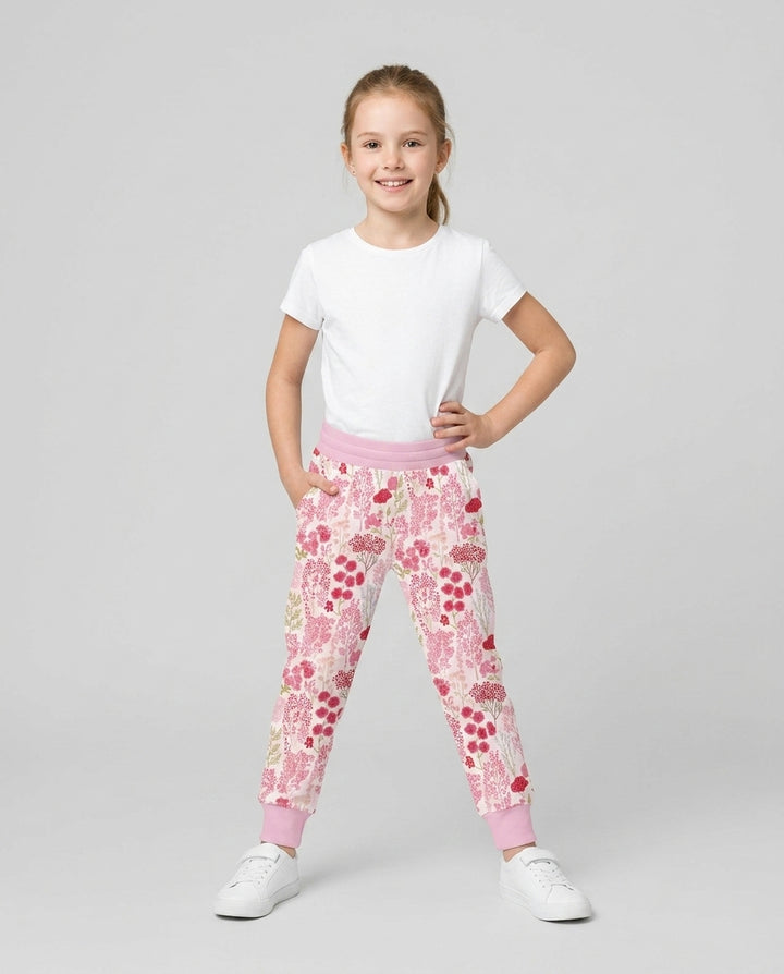 Blushing Wildflowers Bamboo Jogger