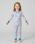 Preppy Palm Beach Bamboo Two Piece Long Sleeve Pajama Set