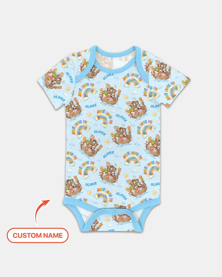 Gerippte Babykleidung mit individuellem Foto - Weich &amp; Skizzenhaft