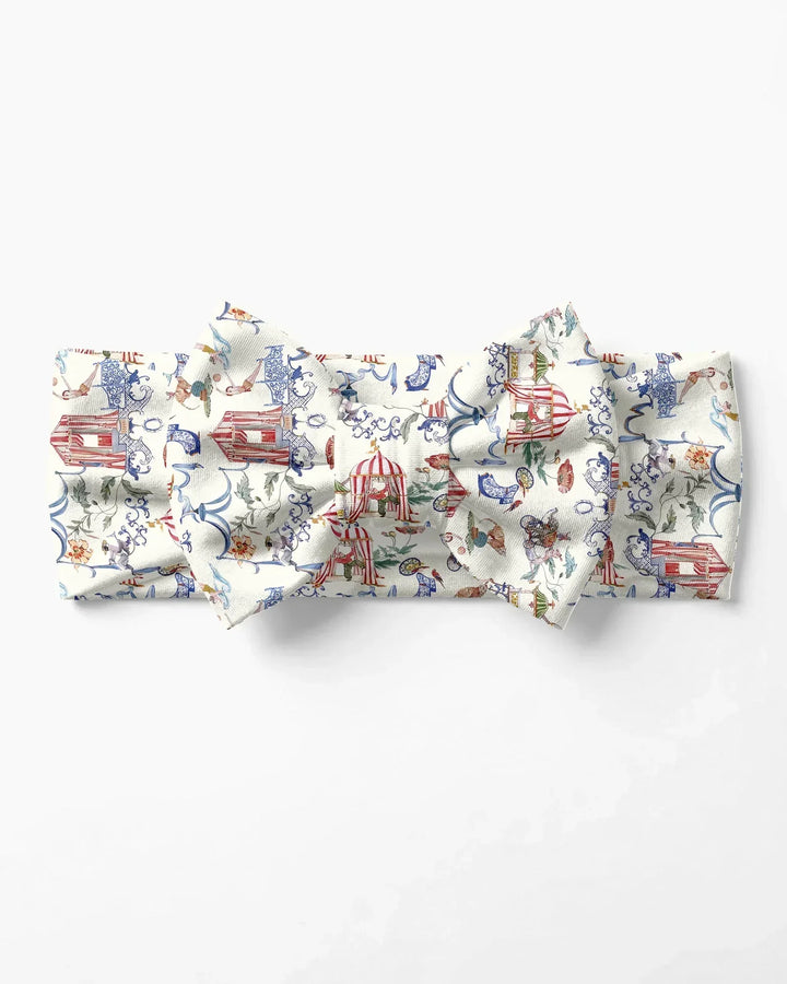 Vintage Lousiana Circus Toile Family Matching Headband
