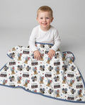 Honor the Brave Family Matching Bamboo Blanket