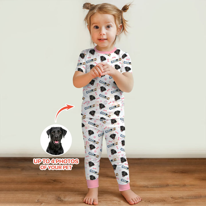 Zweiteiliges, kurzärmliges Pyjama-Set mit Marienkäfern