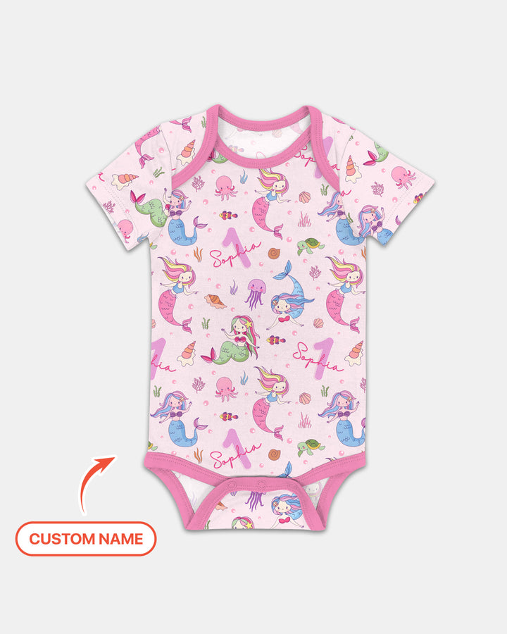Gerippte Babykleidung mit individuellem Foto - Weich &amp; Skizzenhaft