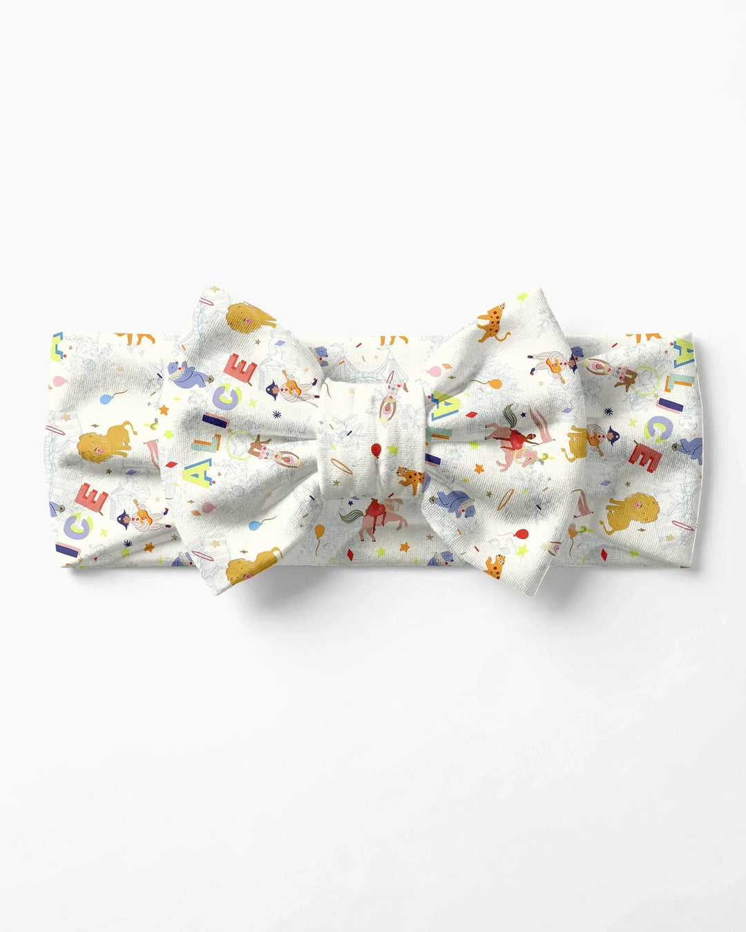 Custom Name Circus Toile Headband