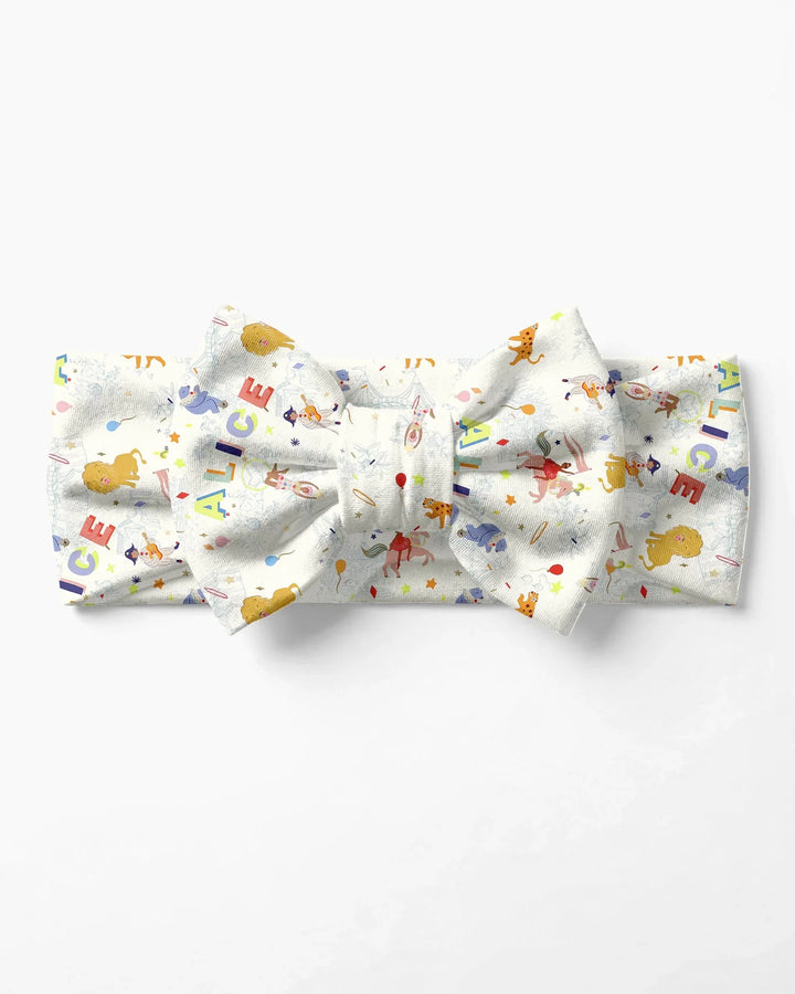 Custom Name Circus Toile Headband
