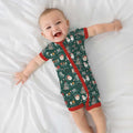Christmas Things Bamboo Shorty Zippy