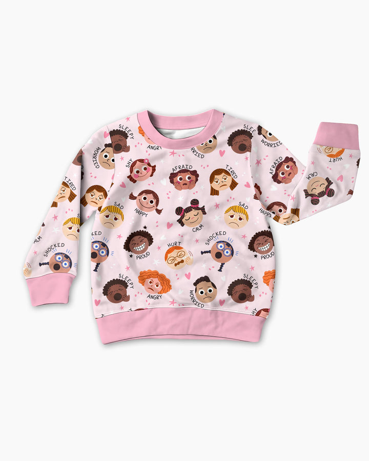 Sweatshirt mit Rundhalsausschnitt aus Bambusfaser