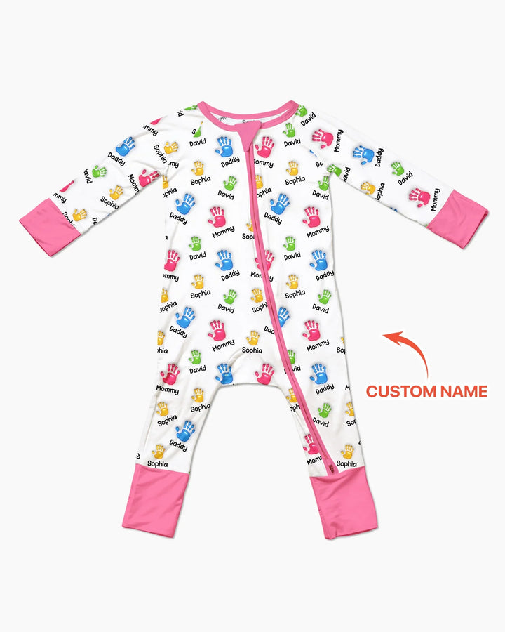 Gerippte Babykleidung mit individuellem Foto - Weich &amp; Skizzenhaft