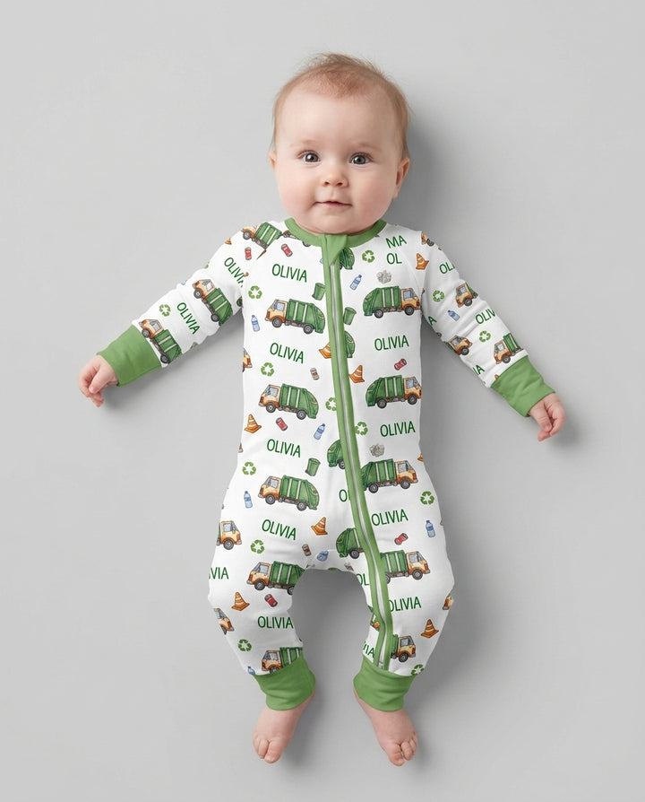 Gerippte Babykleidung mit individuellem Foto - Weich &amp; Skizzenhaft