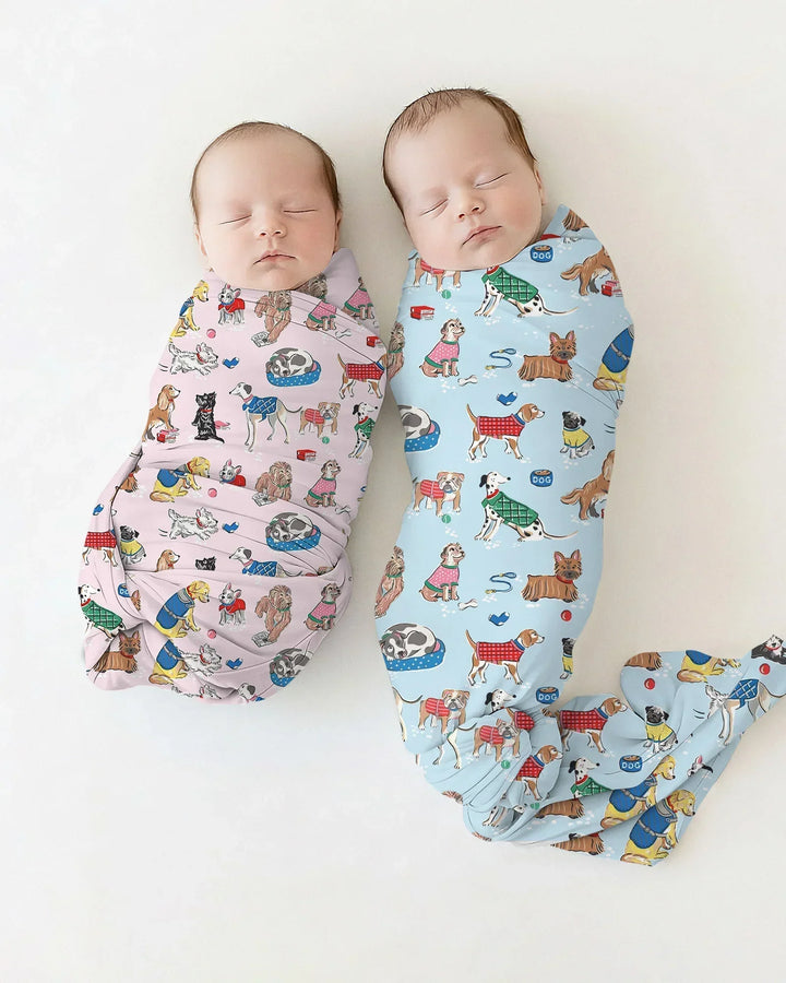 Best Bud Bark Family Matching swaddle blanket