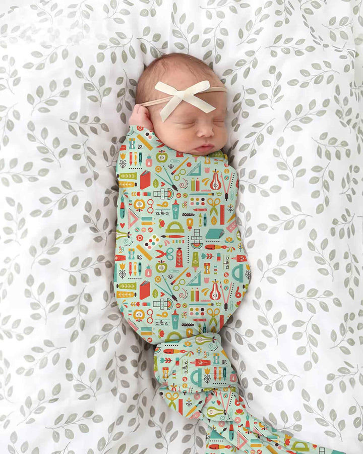 Creative Classroom swaddle blanket