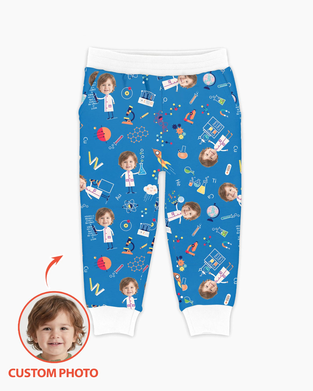 Custom Image Chemical Laboratory Bamboo Jogger