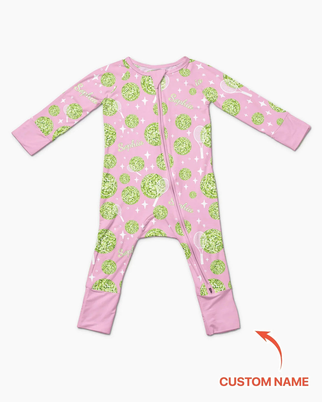 Tennis Disco Girl Party Matching Bamboo Convertible Zippy