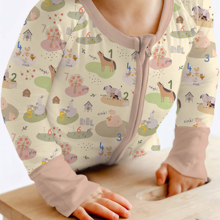 Farm Animal Counting Convertible Zippy