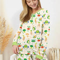 Conjunto de pijama de mujer de bambú vegetal Exercise