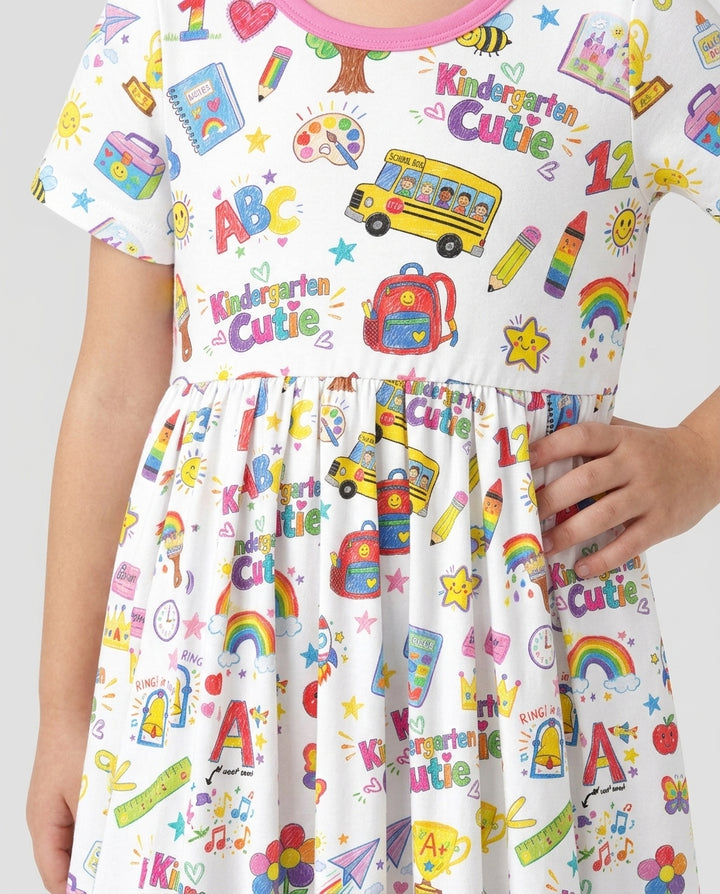 Vorlage Bambus Twirl Kleid