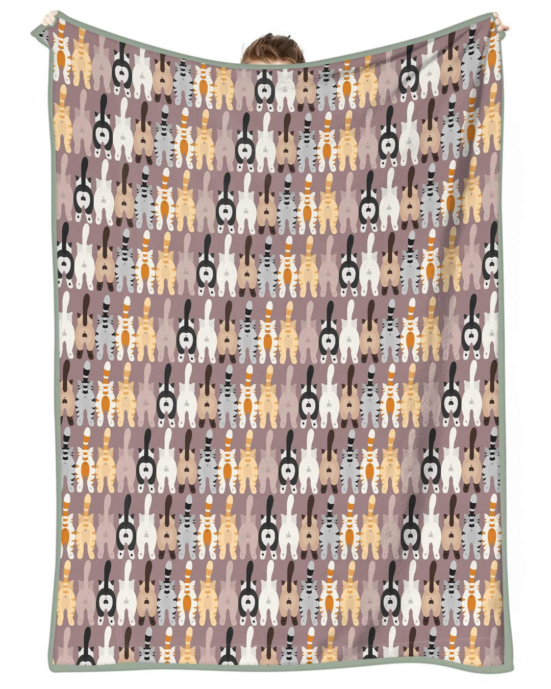 Cheeky Tails Bamboo Blanket