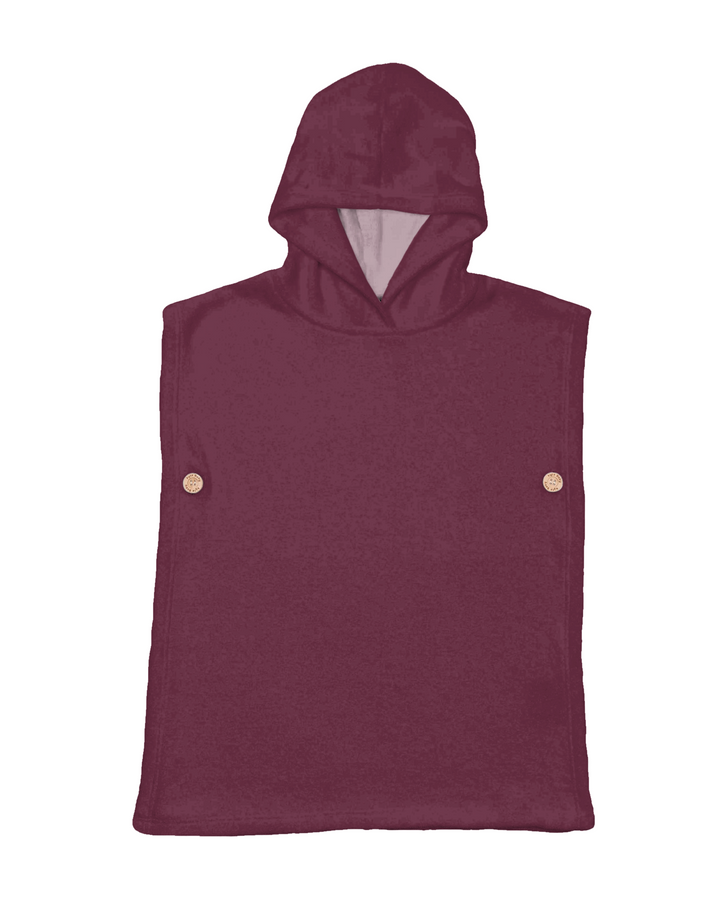 Solid Color Bamboo Swim Poncho