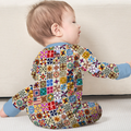 Gerippte Babykleidung mit individuellem Foto - Weich &amp; Skizzenhaft