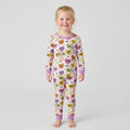 Halloween Candy Hearts Bamboo Two Piece Long Sleeve Pajama Set