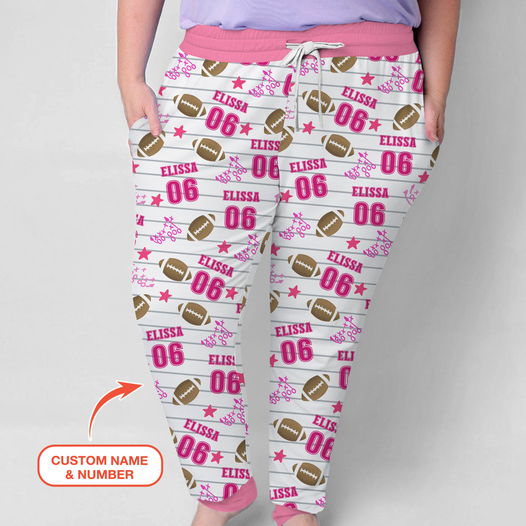 Benutzerdefiniertes Foto-Weihnachtspyjama-Set für Damen