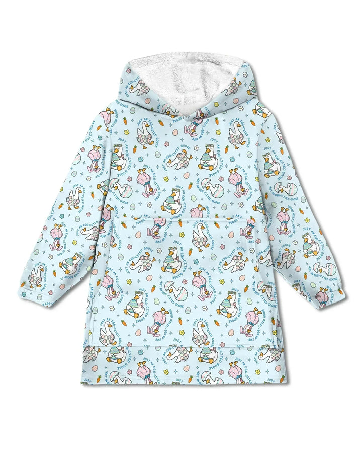Easter Silly Goose Wearable Blanket Hoodie
