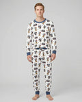plantilla Conjunto de Pijama de Bambú para Hombre