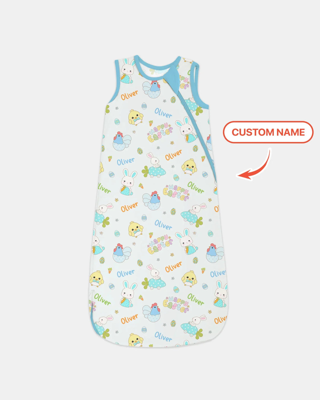 Custom name Happy Easter Sleep Bag