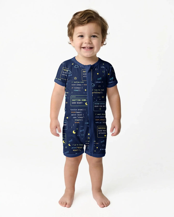It Techy Job Matching Dad and Son Bamboo Shorty Zippy