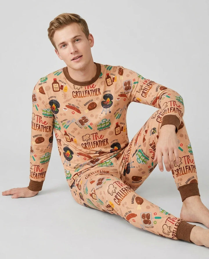 The Grill Father Family Matching Bamboo Men's Pajama Set