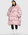 Educated Motivated Elevated Melanated Wearable Bamboo Blanket Hoodie