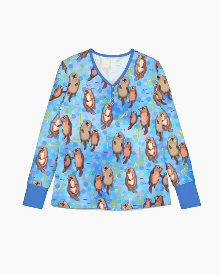 Conjunto de Pijama de Bambú Otterly Together para Mujer