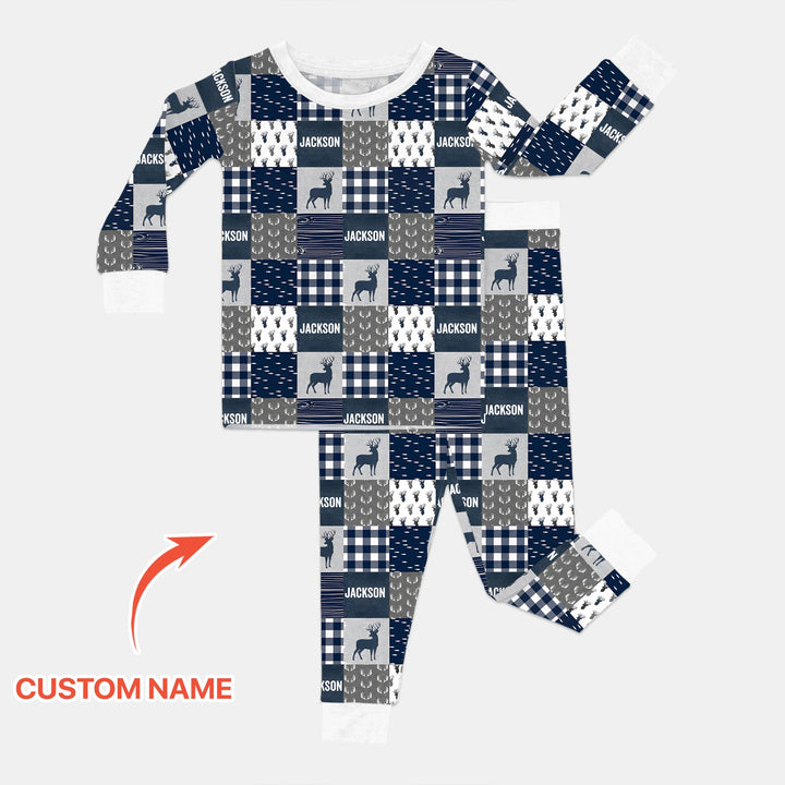 Dad’s Hunting Buddy Two Piece Long Sleeve Pajama Set