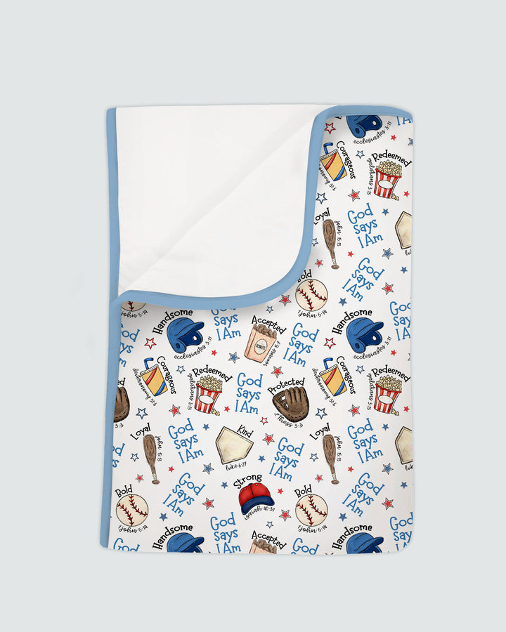 Christian Baseball Blanket