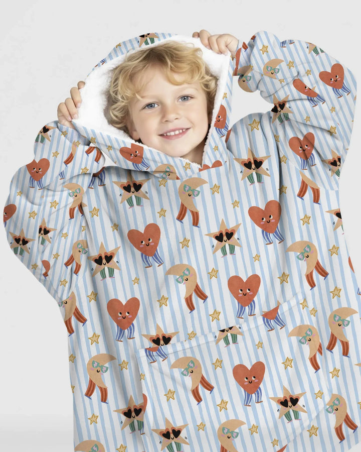 Dance More Dances Wearable Bamboo Blanket Hoodie