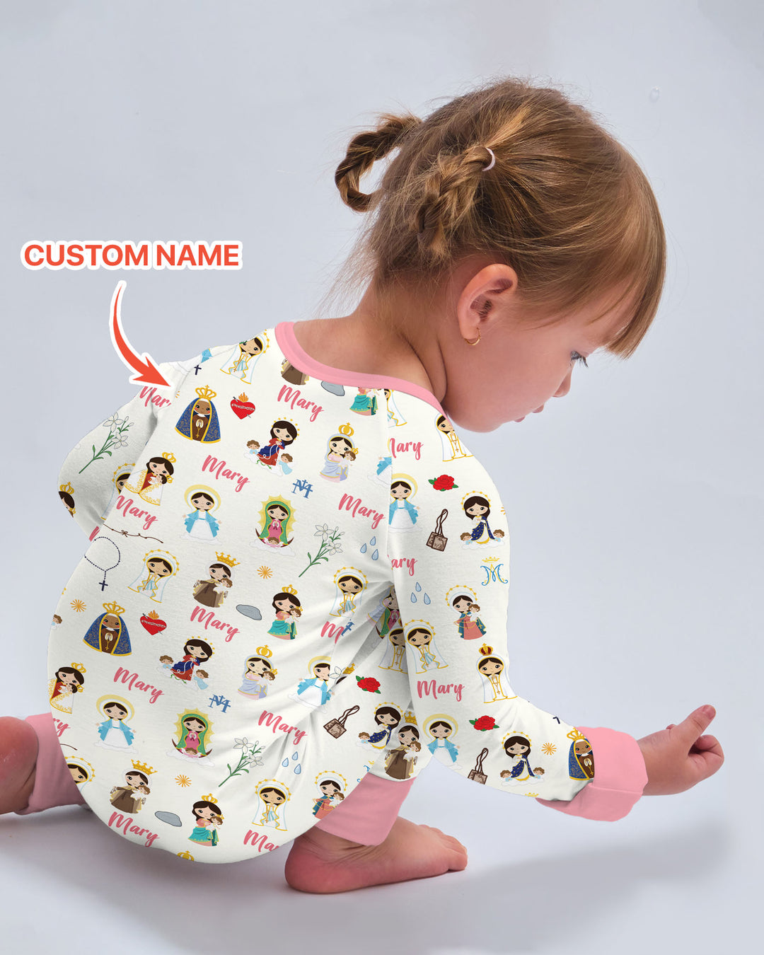 Custom Name Mother Mary Convertible Zippy