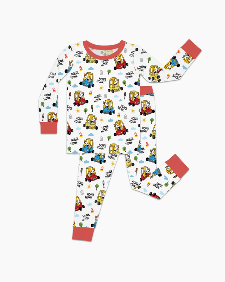 Honk Honk Silly Goose Bamboo Two Piece Long Sleeve Pajama Set