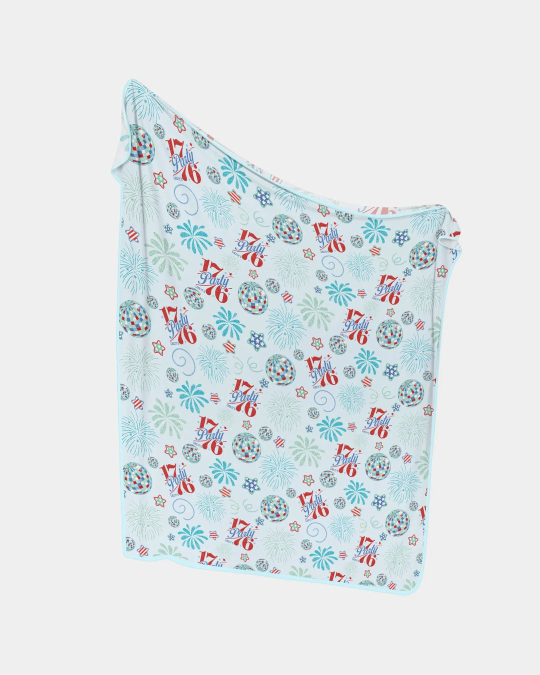 Land Of Free Family Matching Bamboo Blanket