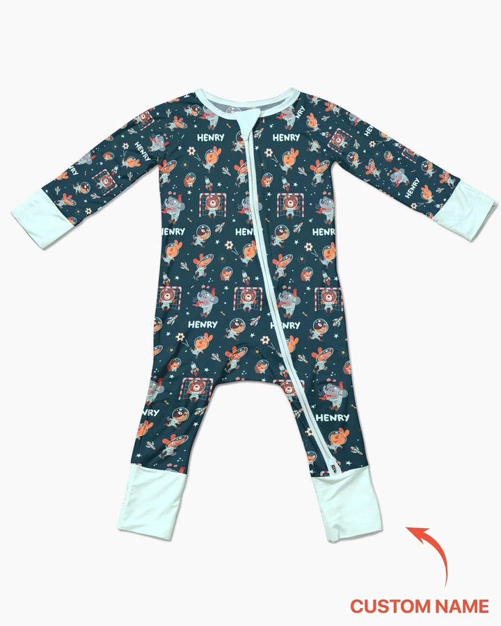 Space Soccer Bamboo Convertible Zippy