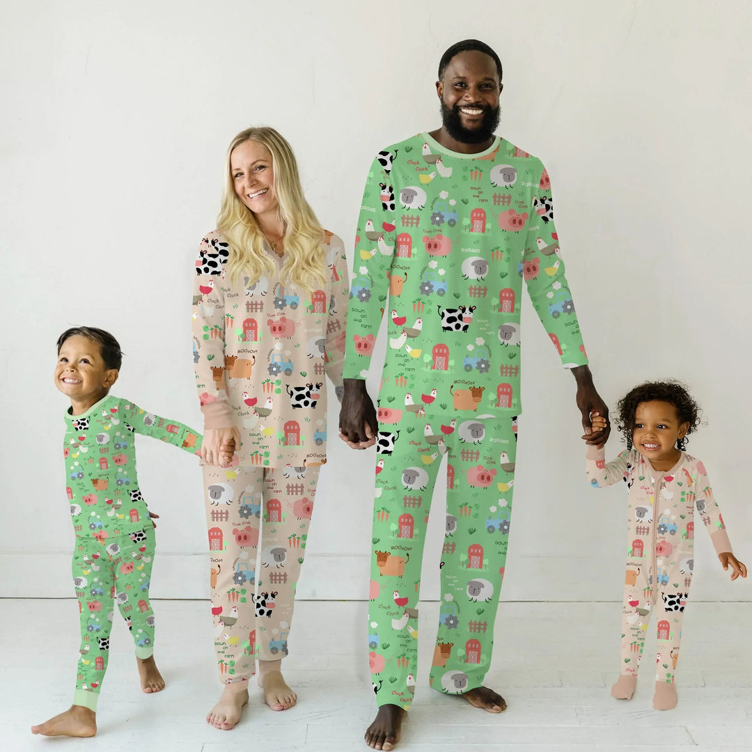 Farm Yard Men's Pajama Set