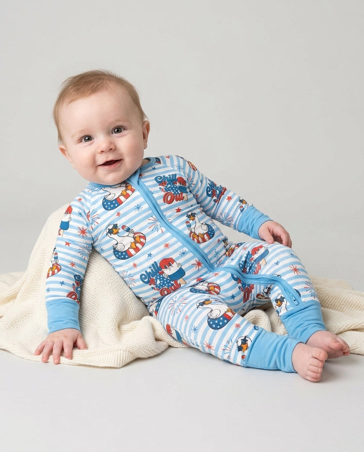 Gerippte Babykleidung mit individuellem Foto - Weich &amp; Skizzenhaft