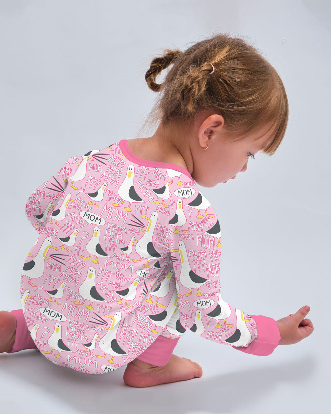 Funny Seagull MOM Convertible Zippy